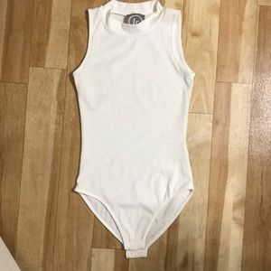 White cotton bodysuit
